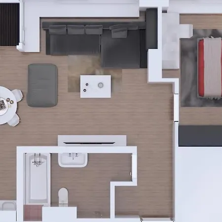 View From 27th Floor, Free Parking, Keyless アパート ブラチスラヴァ