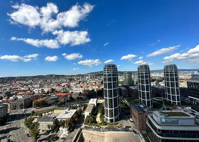 شقة View From 27th Floor, Free Parking, Keyless براتسيلافا